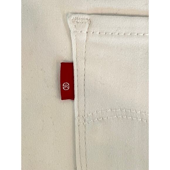 NEW LEVIS 311 Shaping Skinny - White Jeans Pants Size 32 Red BLANK TAB 14 - Picture 5 of 7